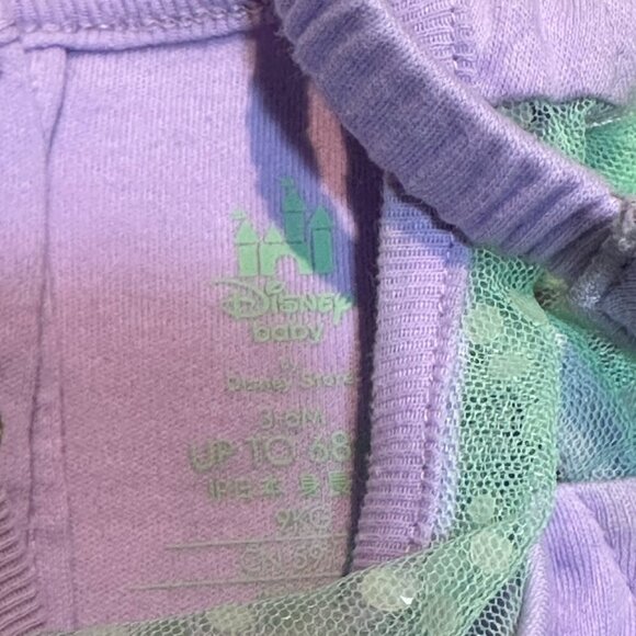 Disney - NWT - Princess sleeveless one piece dress with tiara. 3-6 months - Picture 2 of 4